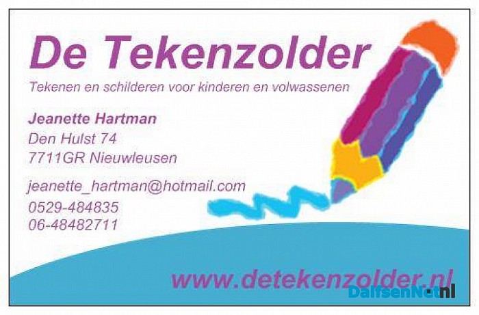 Nieuws van de Tekenzolder