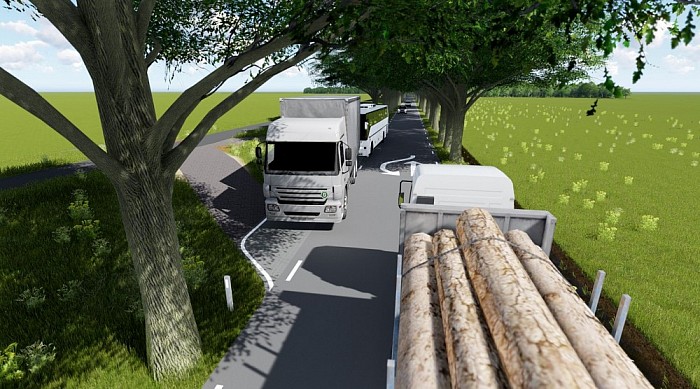 Reconstructie Rechterensedijk Dalfsen - Foto: Gemeente Dalfsen
