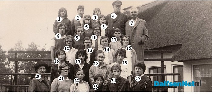 Namen gezocht groepsfoto - Foto: Historische Kring Dalfsen