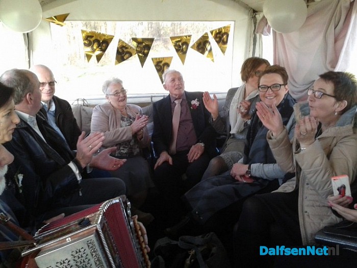 50-jarig huwelijksjubileum Jan en Riek Veldhuis