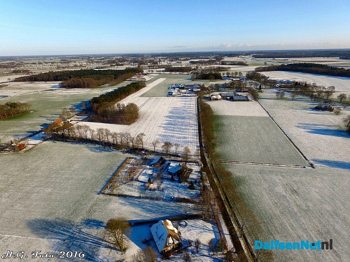 Sneeuwfoto’s  omgeving Welsum / Gerner / Oosterdalfsen - Foto: H.G. Foto