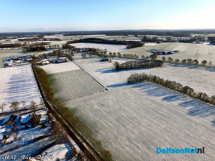 Sneeuwfoto’s  omgeving Welsum / Gerner / Oosterdalfsen - Foto: H.G. Foto