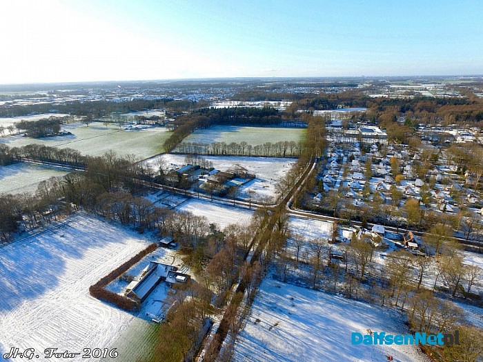 Sneeuwfoto’s  omgeving Welsum / Gerner / Oosterdalfsen - Foto: H.G. Foto