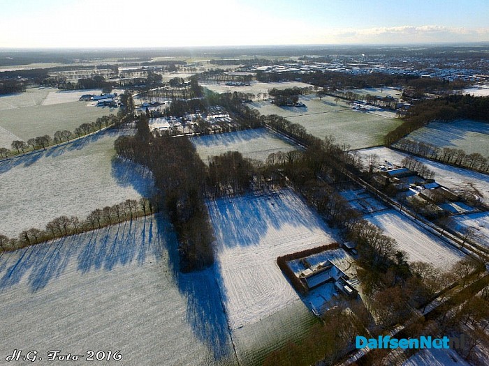Sneeuwfoto’s  omgeving Welsum / Gerner / Oosterdalfsen - Foto: H.G. Foto