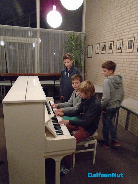 Open les muziek voor jongens in de Spiegel - Foto: Eigen geleverde foto
