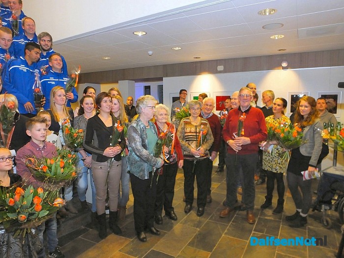 Enorme opkomst nieuwjaarsreceptie gemeente Dalfsen.(foto update) - Foto: H.G. Foto