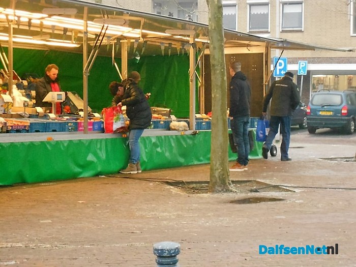 Het weer bepaalde de dag, vandaag