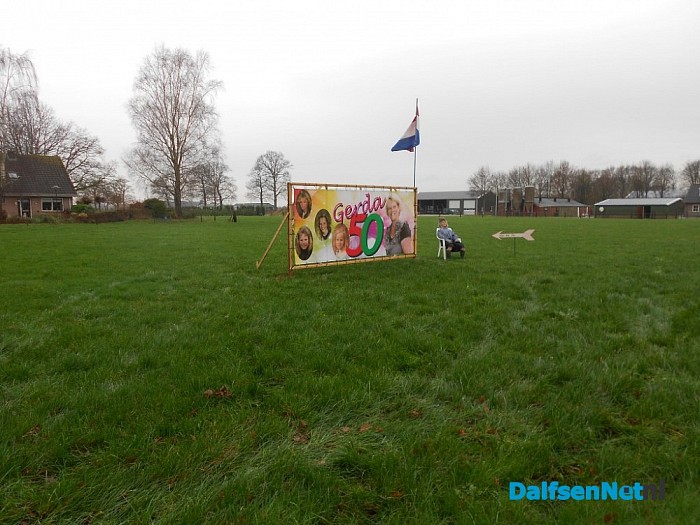 Hele buurt op de fiets naar Gerda