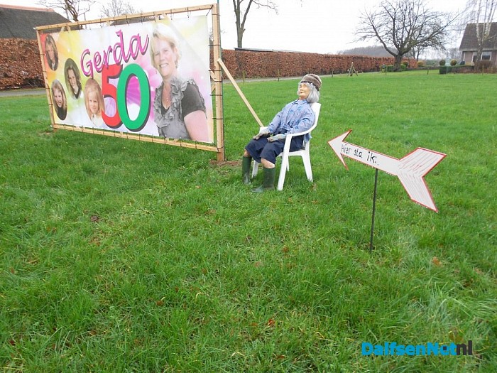 Hele buurt op de fiets naar Gerda