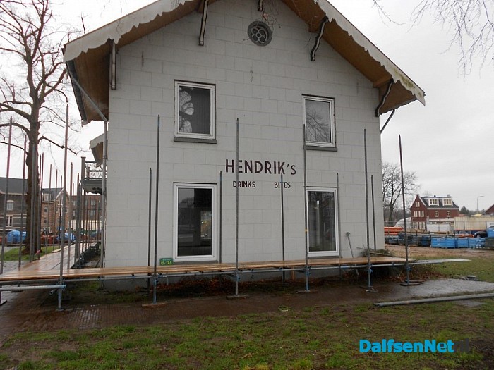 Hendrik in de steigers