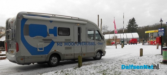 TV opnames: camping Starnbosch als wintercamping