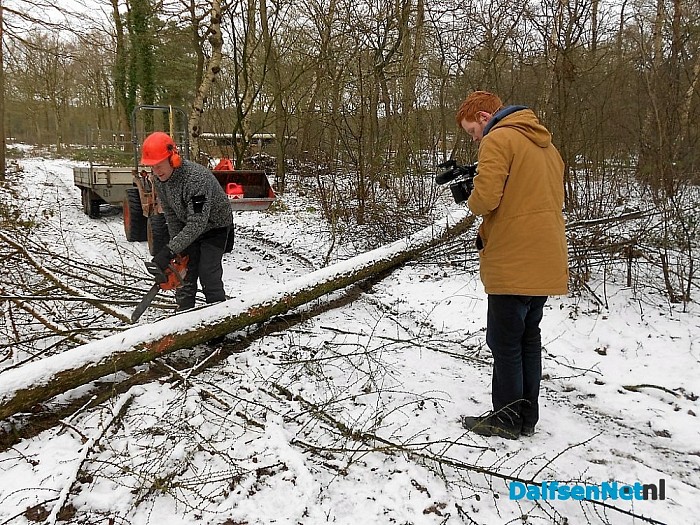 TV opnames: camping Starnbosch als wintercamping