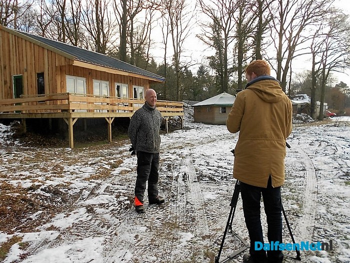 TV opnames: camping Starnbosch als wintercamping