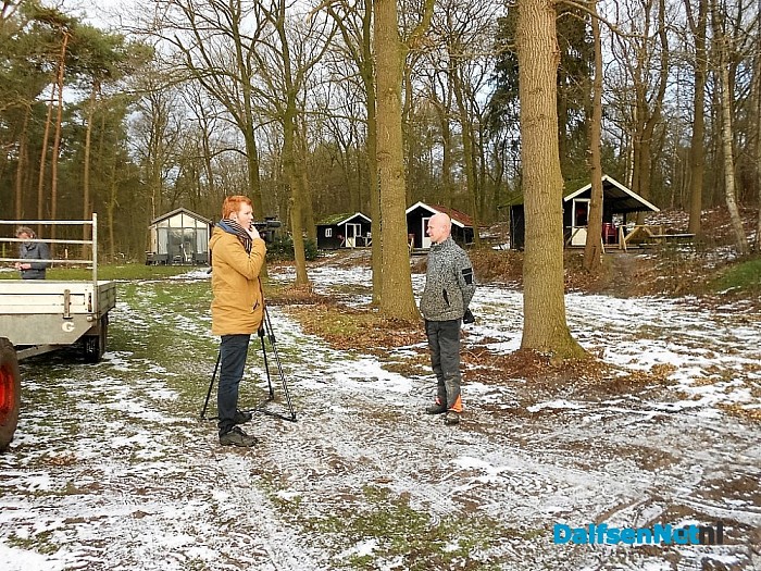 TV opnames: camping Starnbosch als wintercamping