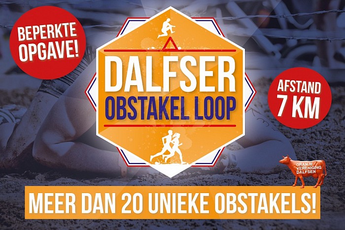 Inschrijvingen Dalfser Obstakelloop boven verwachting - Foto: Eigen geleverde foto