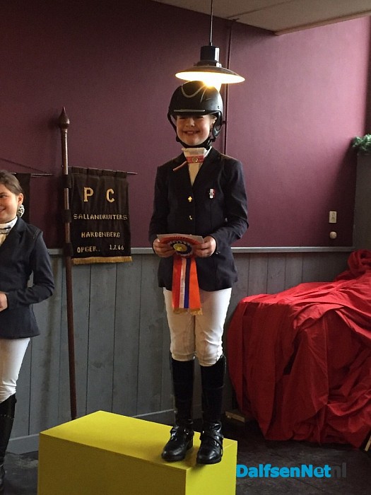 Jade Kalshoven Dressuur kampioen Vechtdal - Foto: Eigen geleverde foto