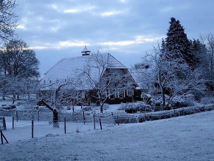 De eerste sneeuwfoto’s kunnen zomaar de laatsten zijn - Foto: Wim
