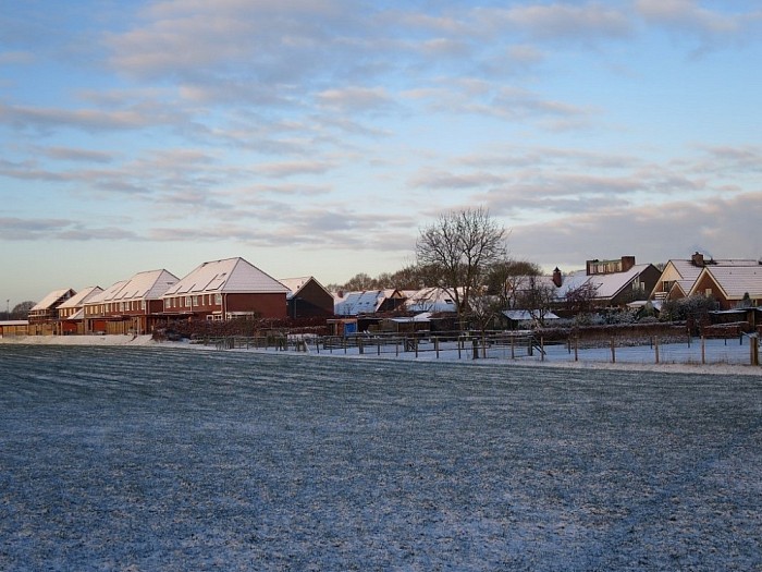 De eerste sneeuwfoto’s kunnen zomaar de laatsten zijn - Foto: Wim