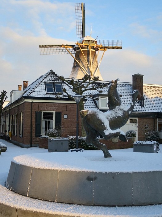 De eerste sneeuwfoto’s kunnen zomaar de laatsten zijn - Foto: Wim