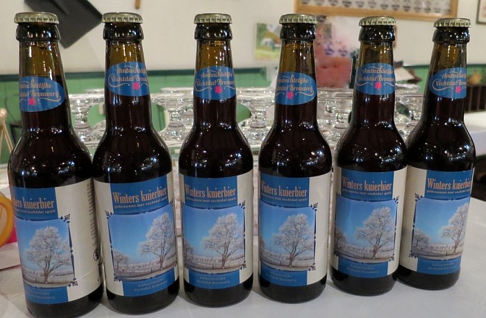 Het Winters Kuierbier gepresenteerd door Frans Lenferink - Foto: Wim