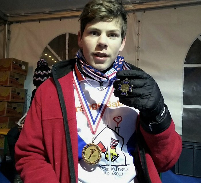 Jonge schaatsers club Dalfsen op Wessensee - Foto: Eigen geleverde foto