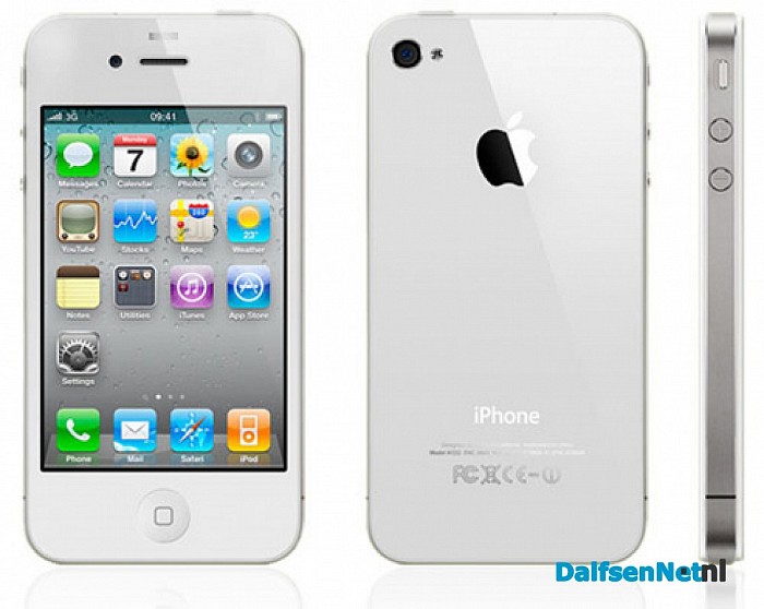 Witte iphone 4 verloren en weer terug