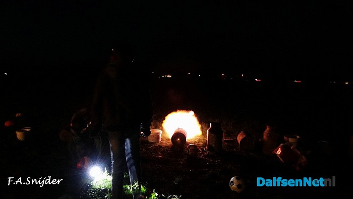 Carbid schieten geeft mooie foto’s (Ankum)