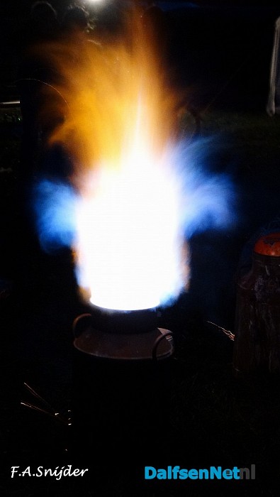 Carbid schieten geeft mooie foto’s (Ankum)