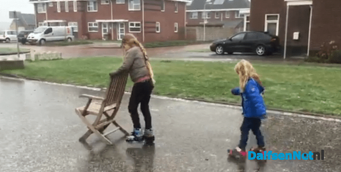 Schaatsen op de weg
