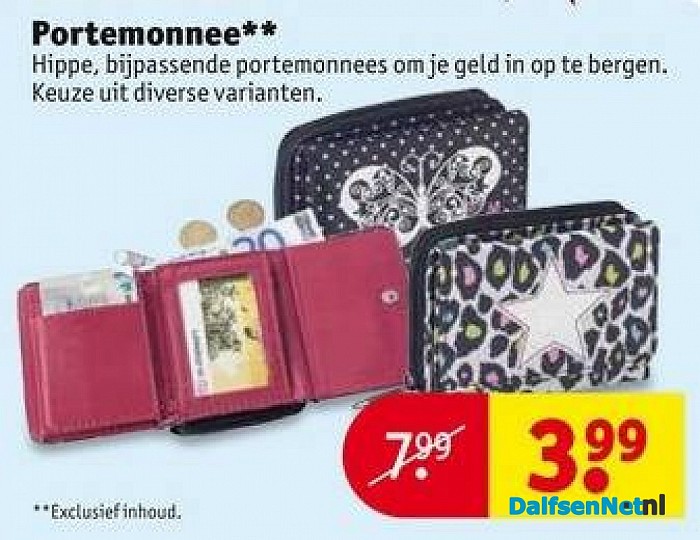 Portemonnee kwijt