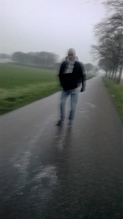 Schaatsen op Hoevendwarsweg! - Foto: Eigen geleverde foto