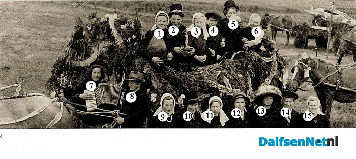 Namen gezocht groepsfoto - Foto: Historische Kring Dalfsen
