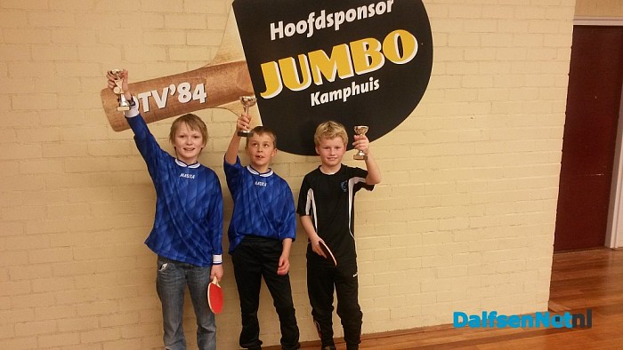 Cazemier wint scholieren tafeltennistoernooi bij DTV’84!