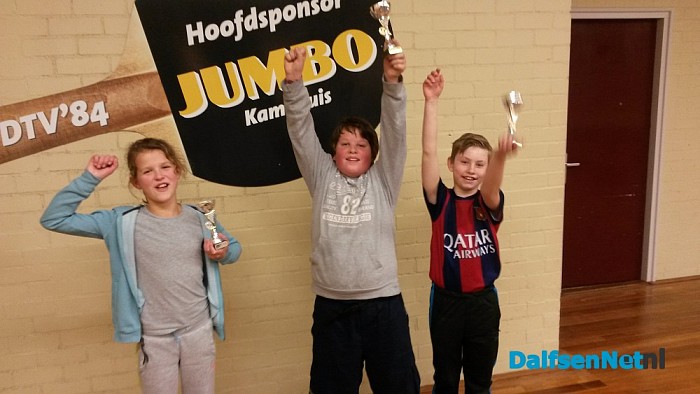 Cazemier wint scholieren tafeltennistoernooi bij DTV’84!