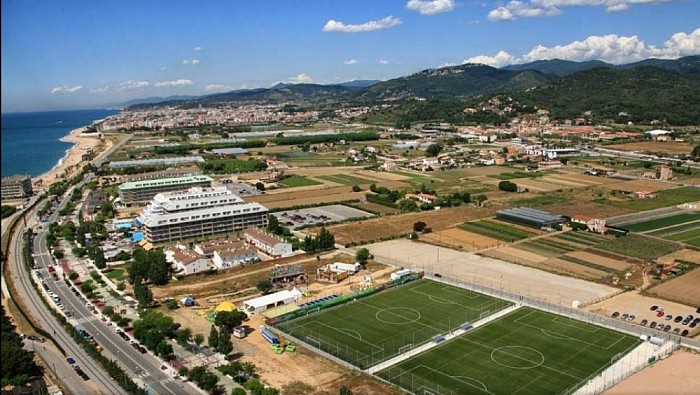 S.V. Nieuwleusen op trainingskamp Barcelona - Foto: Eigen geleverde foto