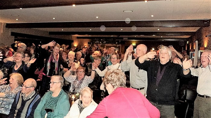 Stuwzangers; wederom veel publiek - Foto: Eigen geleverde foto