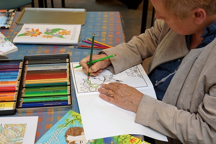 Nu ook in Dalfsen: kleuren voor volwassenen - Foto: Paul Scholten