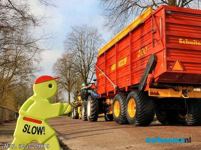 Voorlichting dode hoek grote voertuigen Cazemierschool. - Foto: H.G. Foto