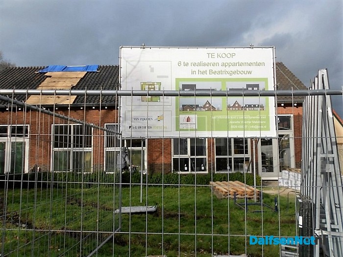 Voortgang verbouw Beatrixgebouw