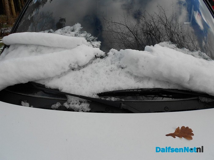 De sneeuw is nog niet overal weg