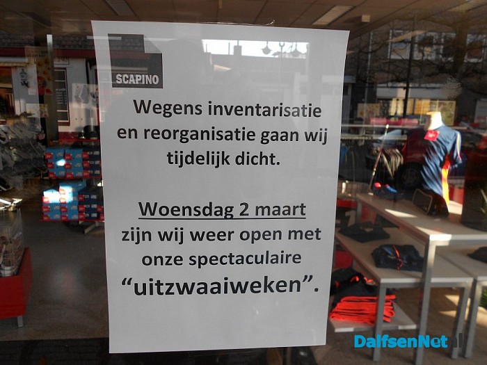 De uitzwaaiweken gaan beginnen