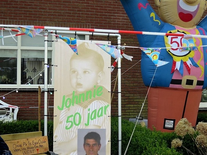 Onze Johnnie een ouwe vent van 50 jaar - Foto: Eigen geleverde foto