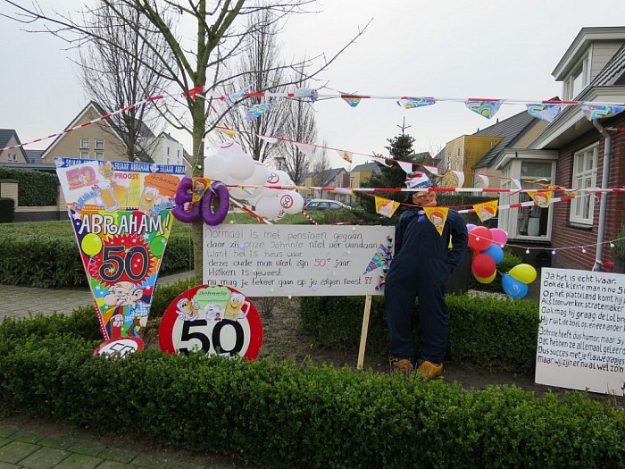 Onze Johnnie een ouwe vent van 50 jaar - Foto: Eigen geleverde foto