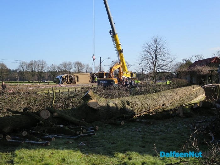 Berging trein verloopt voorspoedig - Foto: Wim