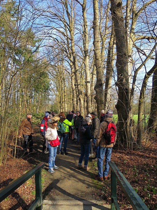 IVN wandeling op de Horte 30 deelnemers - Foto: Wim
