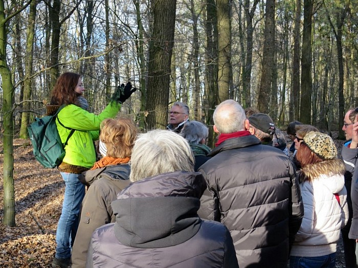 IVN wandeling op de Horte 30 deelnemers - Foto: Wim