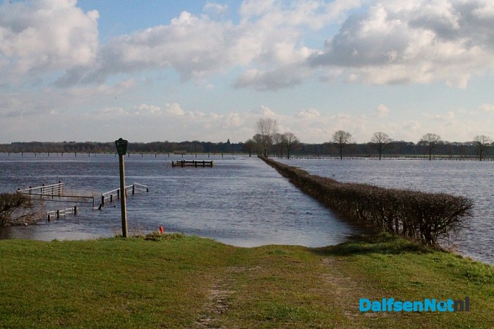 Foto’s hoogwater Dalfsen