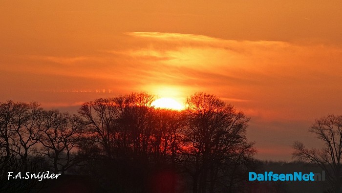 Dalfsuh bij zonsondergang - Foto: Eigen geleverde foto