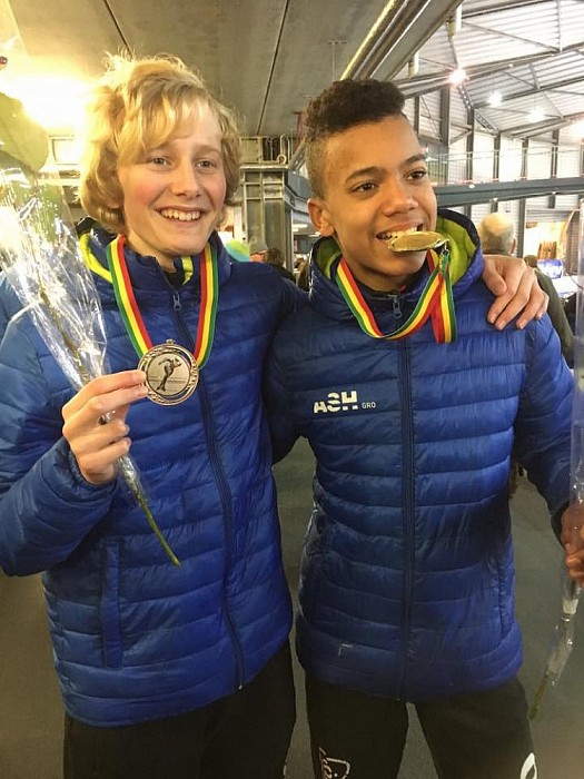 Brons voor Mees Hulst bij NK pupillen - Foto: Eigen geleverde foto