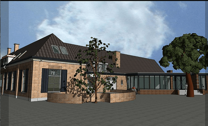 Start bouw Anjerpunt in Hoonhorst bij zaal Kappers - Foto: Gemeente Dalfsen